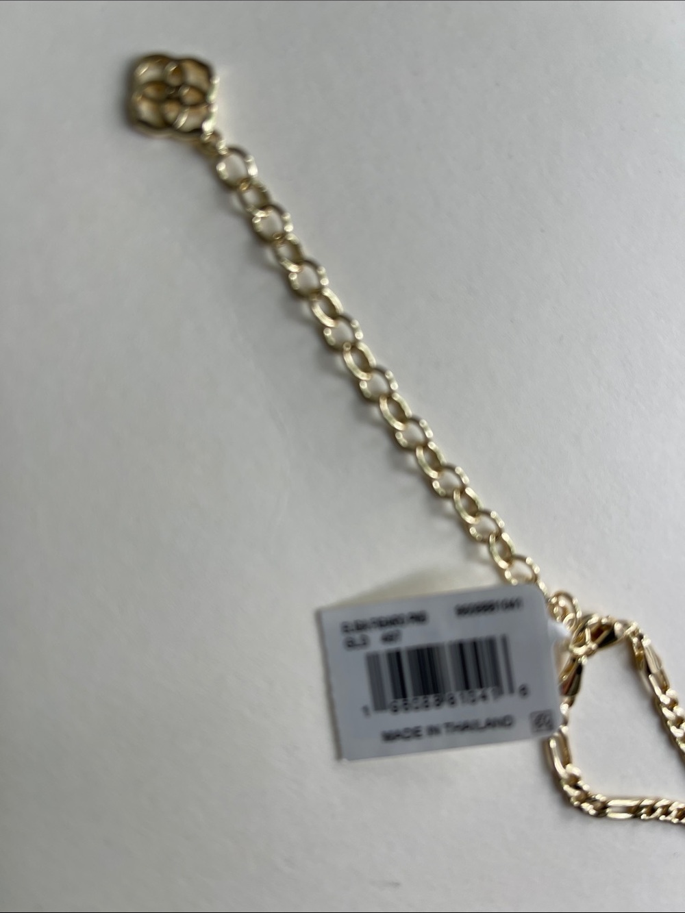 Kendra Scott Gold Necklace with Teal Oval Stone - Picture 4 of 5